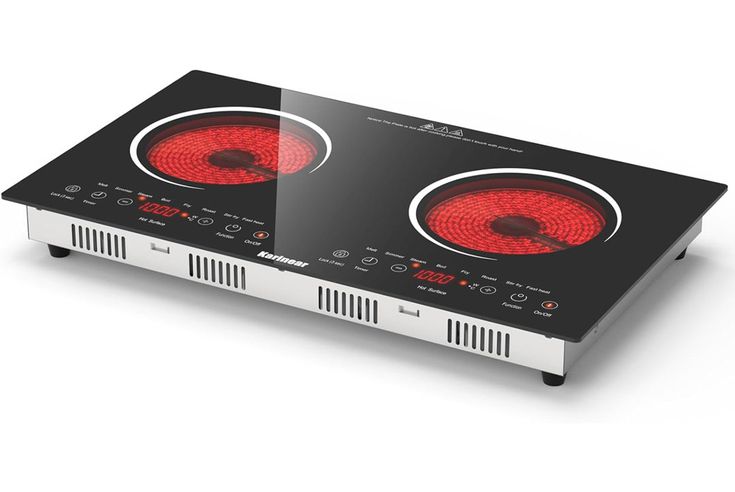 Plaque Infrarouge Double SANOOK 7000W — Cuisson Ultra-Rapide & Sécurisée : La Révolution dans votre Cuisine !