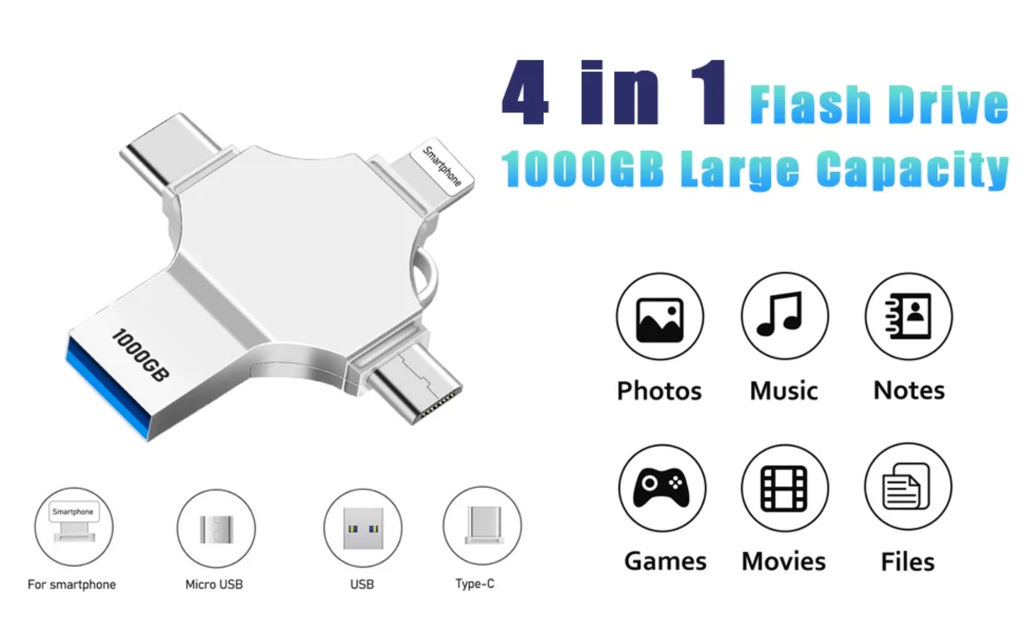 USB 4 EN 1