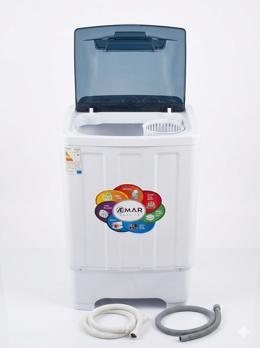 Machine à Laver AEMAR 13KG XXL — La Solution Ultime pour les Grandes Familles : Lavez Tout en un Seul Tour !