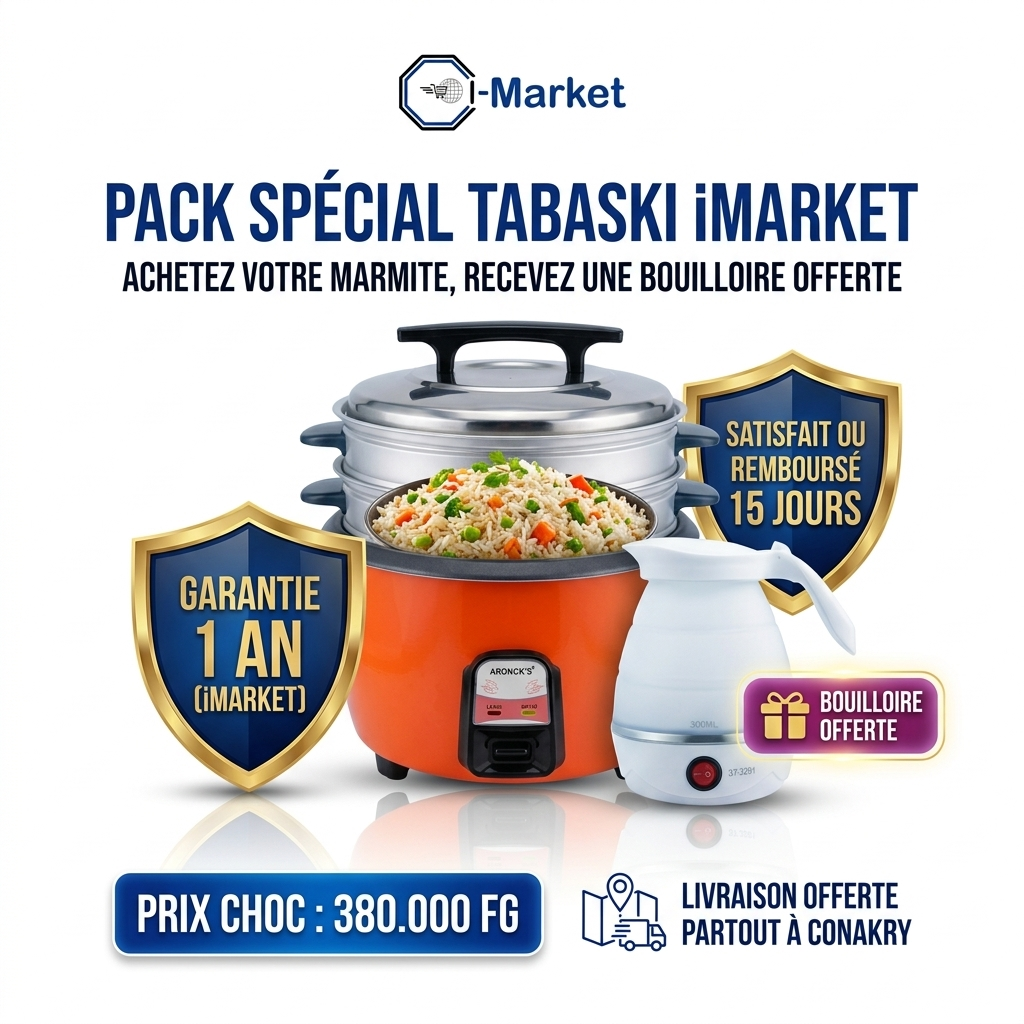 Marmite Électrique Multifonction 2KG — Offre Spéciale Tabaski