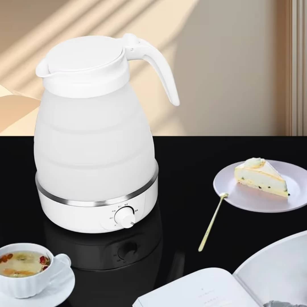Bouilloire Électrique Pliable SuTai 600ml — Votre thé ou café partout, tout le temps !