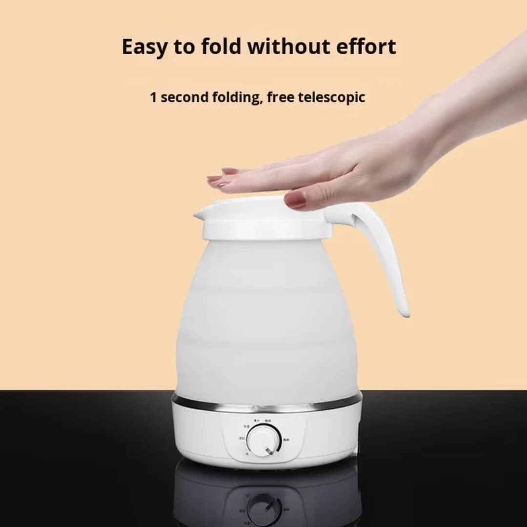 Bouilloire Électrique Pliable SuTai 600ml — Votre thé ou café partout, tout le temps !