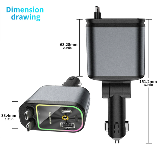 Chargeur téléphonique de voiture